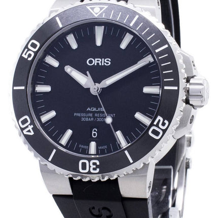 Oris Aquis Date 01-733-7730-4124-07-4-24-64EB Automatic 300M Men's Watch