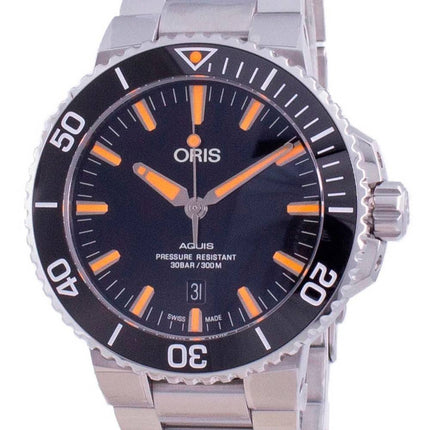 Oris Aquis Date Automatic Divers 01-733-7730-4159-07-8-24-05PEB 300M Mens Watch