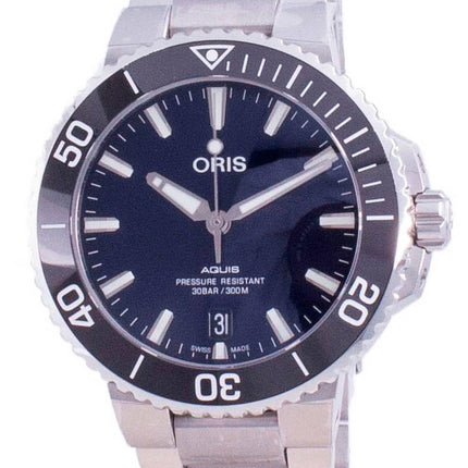 Oris Aquis Date Automatic Diver's 01-733-7732-4135-07-8-21-05PEB 300M Men's Watch