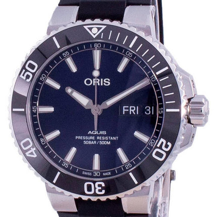 Oris Aquis Big Day Date Automatic Diver's 01-752-7733-4135-07-4-24-64EB 500M Men's Watch