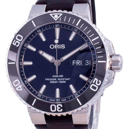 Oris Aquis Big Day Date Automatic Diver's 01-752-7733-4135-07-5-24-10EB 500M Men's Watch