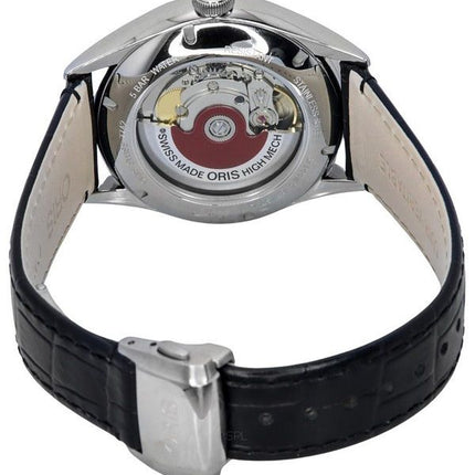Oris Artelier Pointer Day Date Silver Guilloche Dial Automatic 01 755 7742 4051-07 5 21 64FC Men's Watch