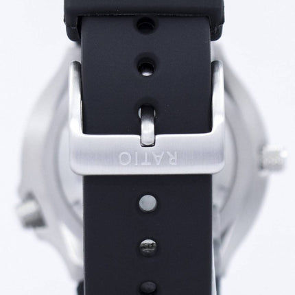 Refurbished Ratio FreeDiver Helium Safe 1000M Sapphire Quartz 1038EF102V Men's Watch