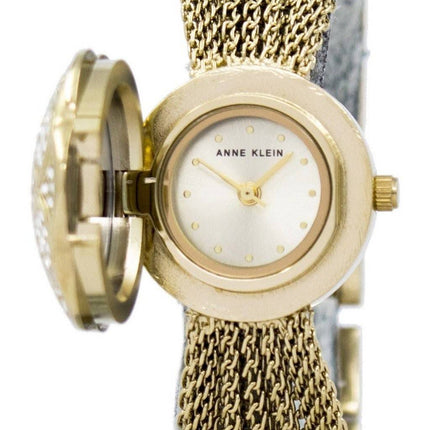 Anne Klein Quartz Swarovski Crystal Multi Chain 1046CHCV Women's Watch