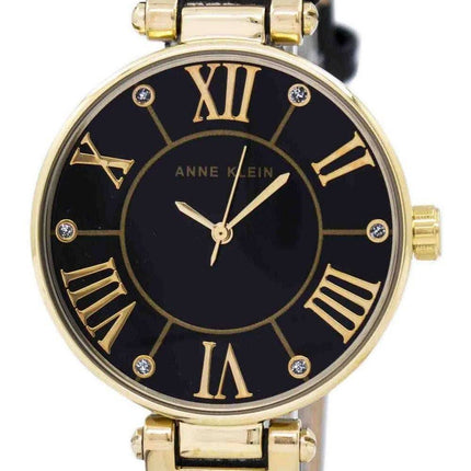 Anne Klein Quartz Diamond Accent 1396BMBK Women's Watch