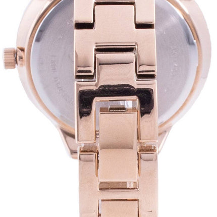 Anne Klein Swarovski Crystal Accented 1408TNRG Quartz Women's Watch