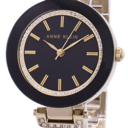 Anne Klein Quartz Diamond Accents 1906BKGB Women's Watch
