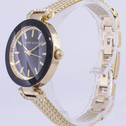 Anne Klein Quartz Diamond Accents 1906BKGB Women's Watch