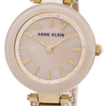 Anne Klein Quartz Diamond Accents 1906TMGB Women's Watch