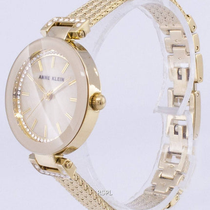Anne Klein Quartz Diamond Accents 1906TMGB Women's Watch