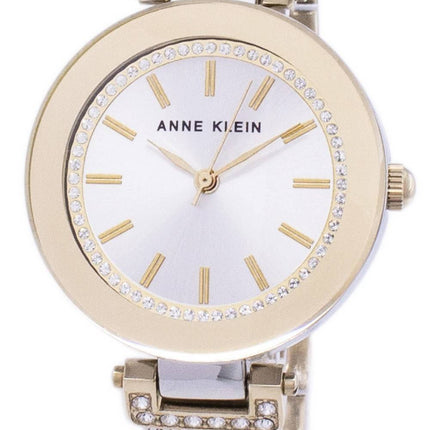 Anne Klein Quartz Diamond Accents 1907SVTT Women's Watch