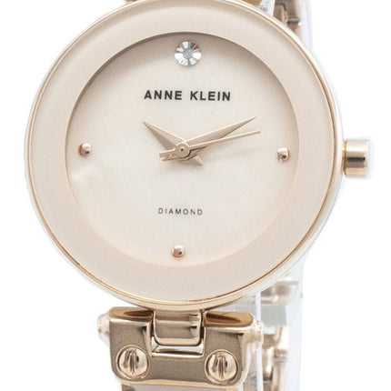 Anne Klein 1980BMRG Diamond Accents Quartz Women's Watch