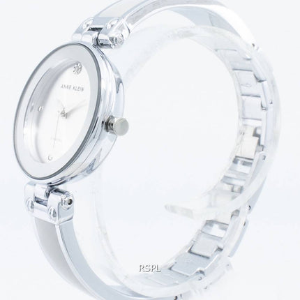 Anne Klein 1981LGSV Diamond Accents Quartz Women's Watch