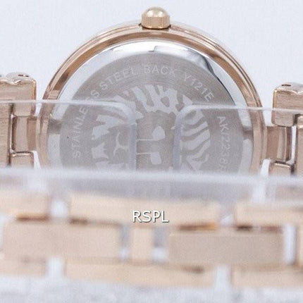Anne Klein Quartz Swarovski Crystal 2238RGST Women's Watch