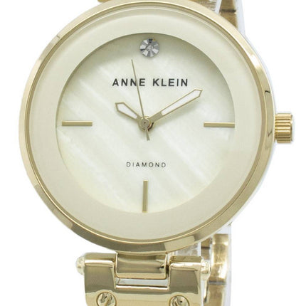 Anne Klein 2512IVGB Diamond Accents Quartz Women's Watch
