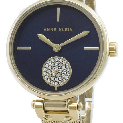 Anne Klein 3000NVGB Diamond Accents Quartz Women's Watch