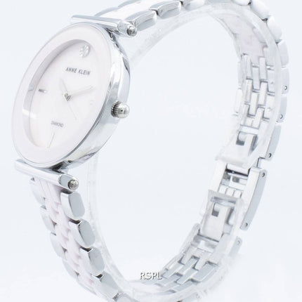 Anne Klein 3159LPSV Diamond Accents Quartz Women's Watch