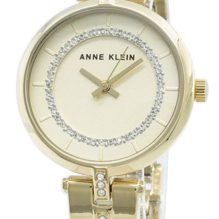 Anne Klein 3248CHGB Diamond Accents Quartz Women's Watch