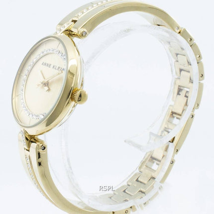 Anne Klein 3248CHGB Diamond Accents Quartz Women's Watch