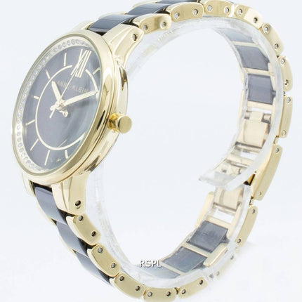 Anne Klein 3344BKGB Diamond Accents Quartz Women's Watch