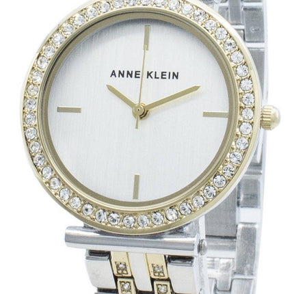 Anne Klein AK-3409SVTT Diamond Accents Quartz Women's Watch
