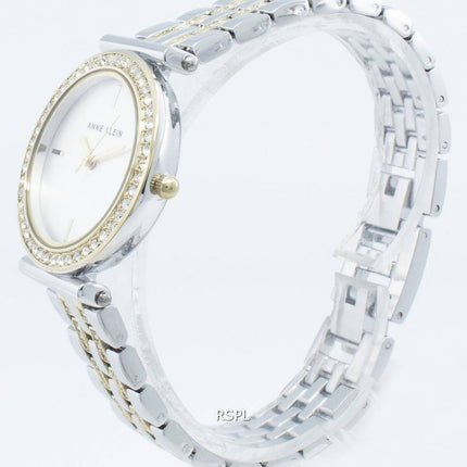 Anne Klein AK-3409SVTT Diamond Accents Quartz Women's Watch