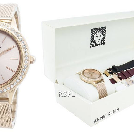 Anne Klein 3418RGST Diamond Accent Quartz Women's Watch