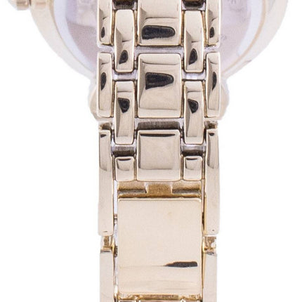 Anne Klein Swarovski Crystal Accented 3488GPST Quartz With Gift Set Women's Watch