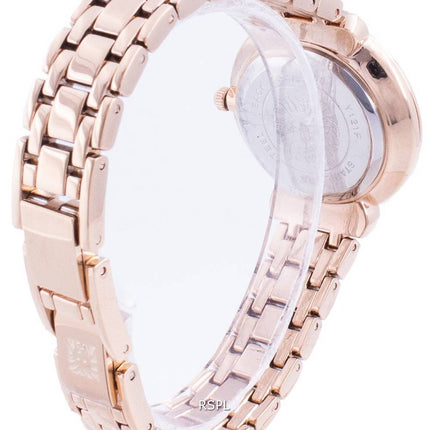 Anne Klein Swarovski Crystal Accented 3488RGST Quartz With Gift Set Women's Watch
