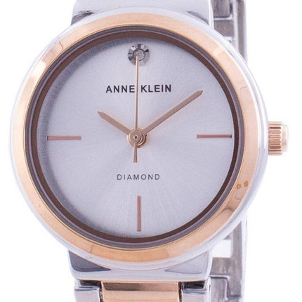 Anne Klein Genuine Diamond 3529SVRT Quartz Women's Watch