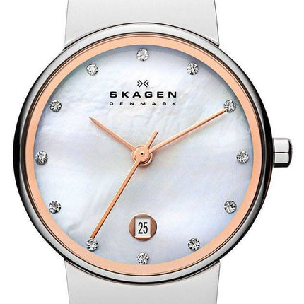 Skagen Ancher Quartz Diamonds Accent 355SSRS Women's Watch