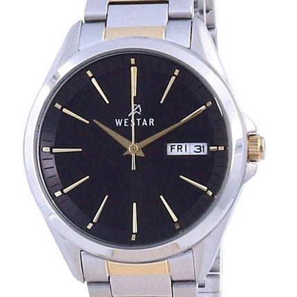 Westar Black Dial Stainless Steel Quartz 40212 CBN 103 Women's Watch