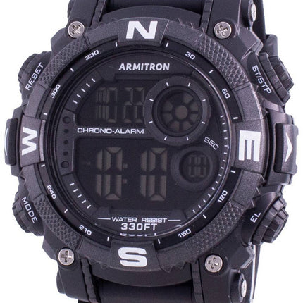 Armitron Sport 408284BLK Quartz Compass Men's Watch