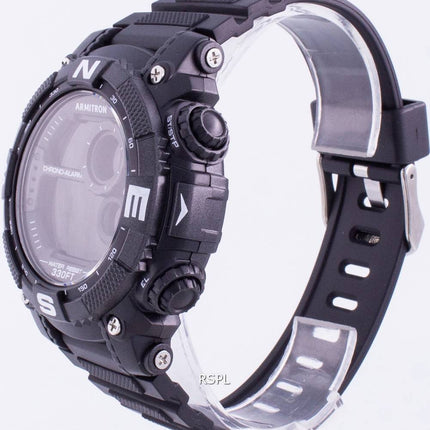 Armitron Sport 408284BLK Quartz Compass Men's Watch