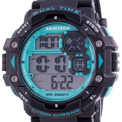 Armitron Sport 408309BTL Quartz Dual Time Men's Watch