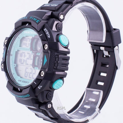 Armitron Sport 408309BTL Quartz Dual Time Men's Watch
