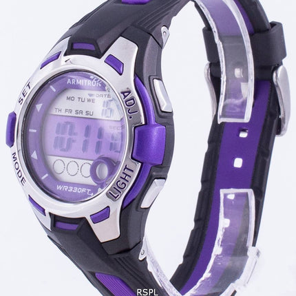 Armitron Sport 457030PUR Quartz Dual Time Women's Watch