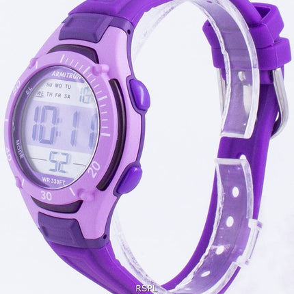 Armitron Sport 457062PUR Quartz Dual Time Women's Watch