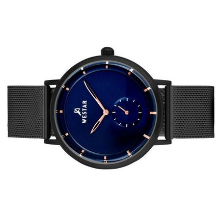 Westar Profile Stainless Steel Blue Dial Quartz 50247BBN604 Mens Watch