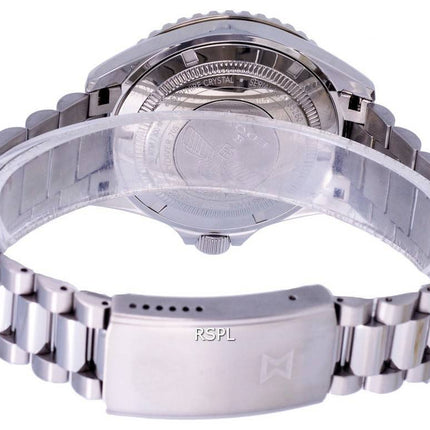 Edox SkyDiver Stainless Steel Green Dial Automatic 801153VMVDN 80115  3VM VDN 300M Mens Watch