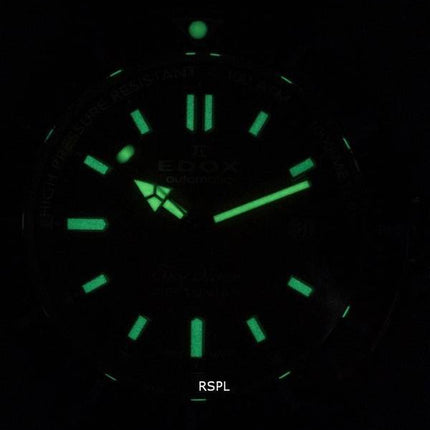 Edox SkyDiver Neptunian Divers Orange Dial Automatic 801203NCAODN 80120 3NCA ODN 1000M Mens Watch