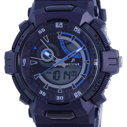 Westar Chronograph Silicon Strap Quartz 85000 PTN 002 100M Mens Watch
