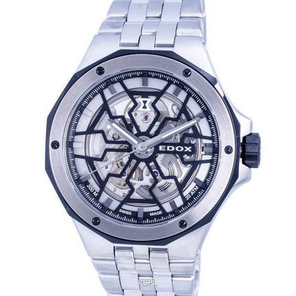 Edox Delfin Mecano Divers Skeleton Dial Automatic 853033NMNBG 85303 3NM NBG 200M Mens Watch