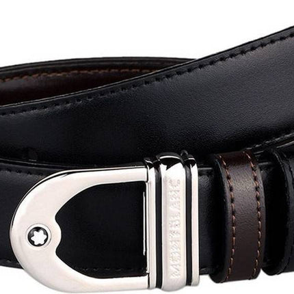 Montblanc 9693 Reversible Calfskin Leather Belt