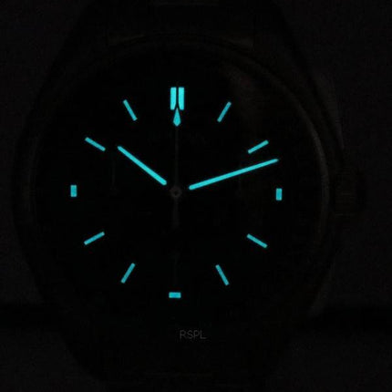 Bulova Lunar Pilot Chronograph Stainless Steel Black Dial Quartz 96B258 Men's Watch