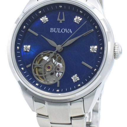Bulova Classics 96P191 Diamond Accents Automatic Womens Watch