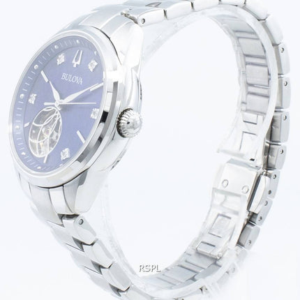 Bulova Classics 96P191 Diamond Accents Automatic Womens Watch