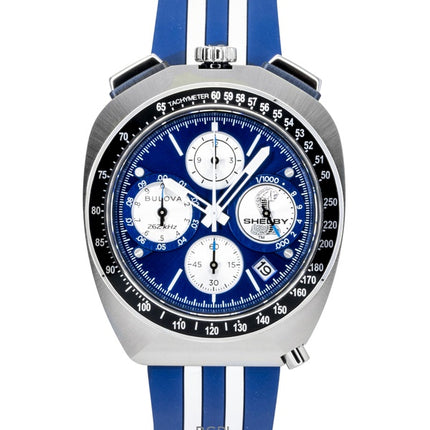 Bulova Shelby Racer Chronograph 150th Anniversary Limited Edition Blue Dial Quartz 98B452 Men's Watch