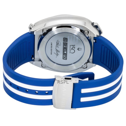 Bulova Shelby Racer Chronograph 150th Anniversary Limited Edition Blue Dial Quartz 98B452 Men's Watch
