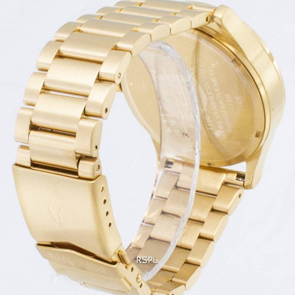 Nixon Sentry SS Gold Tone Black Dial A356-510-00 Men's Watch